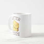 バターモチハワイHIハワイアンフードデザート コーヒーマグカップ (正面左)