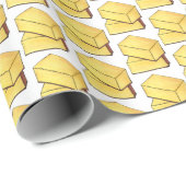 バターモチハワイHIハワイアンフードデザート ラッピングペーパー (ロールコーナー)