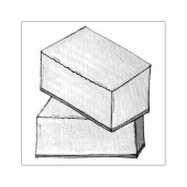 バターモチハワイHIハワイアンフードデザート ラバースタンプ (インプリント)