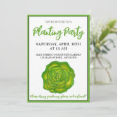 バターレタス野菜コミュニティガーデンパーティー 招待状 (スタンド正面)