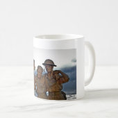 バターン州の死の3月の記念物 コーヒーマグカップ (正面右)