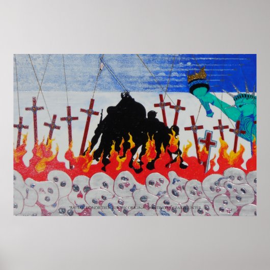 バターン行進 ポスター (正面)