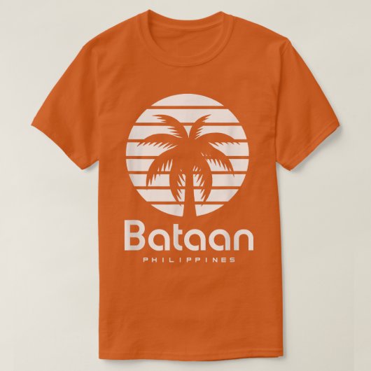 バターン・フィリピン Tシャツ (デザイン正面)