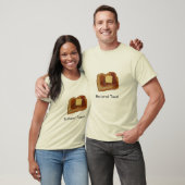 バター付きのトースト Tシャツ (ユニセックス)