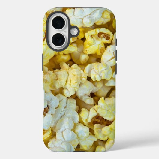 バター付きポップコーンマクロ Case-Mate iPhoneケース (裏面)