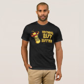 バター以外何も Tシャツ (正面フル)