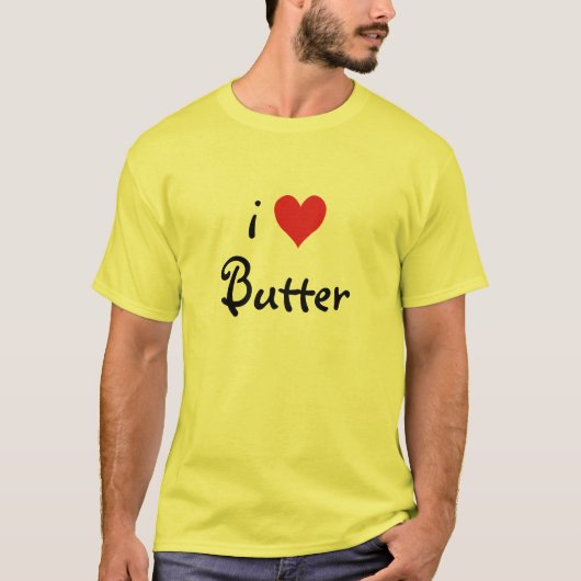 バター大好き Tシャツ (正面)