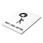 バター好き ノートパッド (回転)