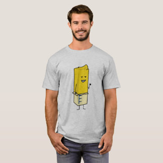 バター幸せな親指のバター付きのバターのような棒 Tシャツ