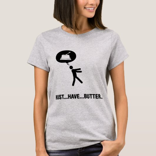 バター恋人 Tシャツ (正面)