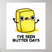 バター日のフードパおもしろいン見た ポスター (正面)