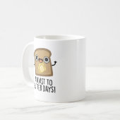 バター日の食べおもしろい物パン コーヒーマグカップ (正面左)