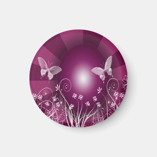 バター美しい マグネット (正面)