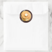 バター食品入りパンケーキ ラウンドシール (バッグ)