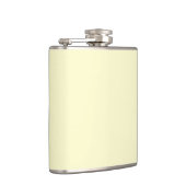 バター黄無地の色 |クラシックエレガント フラスク (右)