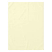 バター黄無地の色 |クラシック |エレガント | テーブルクロス (正面)