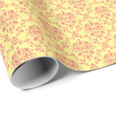 バター・クランベリーダマスク ラッピングペーパー (ロールコーナー)