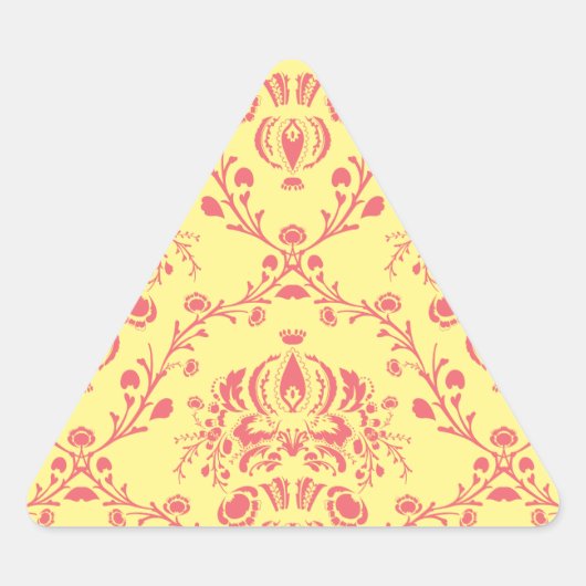 バター・クランベリーダマスク 三角形シール (正面)