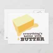バター ポストカード (正面/裏面)