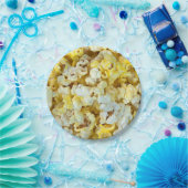 バター・ポップコーン ペーパープレート (パーティー)