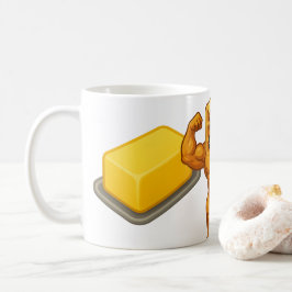 バター ワッフル コーヒーマグカップ