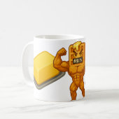 バター ワッフル コーヒーマグカップ (正面左)