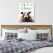 バタ吸ッカップを上げる キャンバスプリント (インサイチュ (寝室))