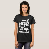 バタ吸ッカップを上げる Tシャツ (正面フル)