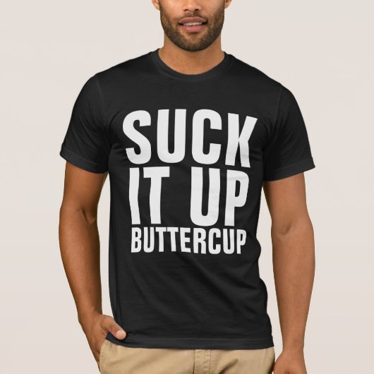 バタ吸ッカップTシャツ Tシャツ (正面)
