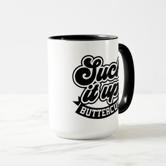 バタ吸ーカップを上げる マグカップ (正面右)