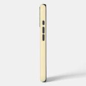 バタ淡い色のーカップ黄無地の色 Case-Mate iPhoneケース (裏面 / 左)