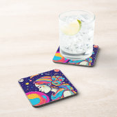 バダイストムーンガールアート コースター (右側)