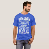 バダスおもしろいグランパ Tシャツ (正面フル)