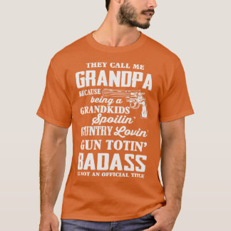 バダスおもしろいグランパ Tシャツ