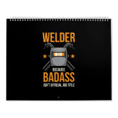 バダスが正式な役職ではないのでウェルダー カレンダー (カバー)