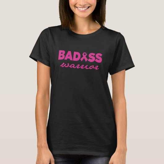 バダスウォリアー乳癌 Tシャツ (正面)