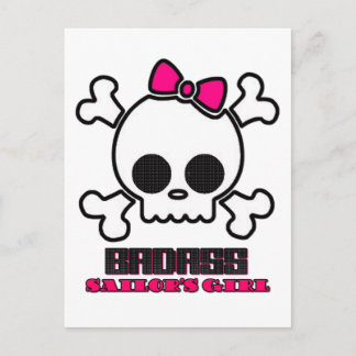 バダスセーラーズガール ポストカード