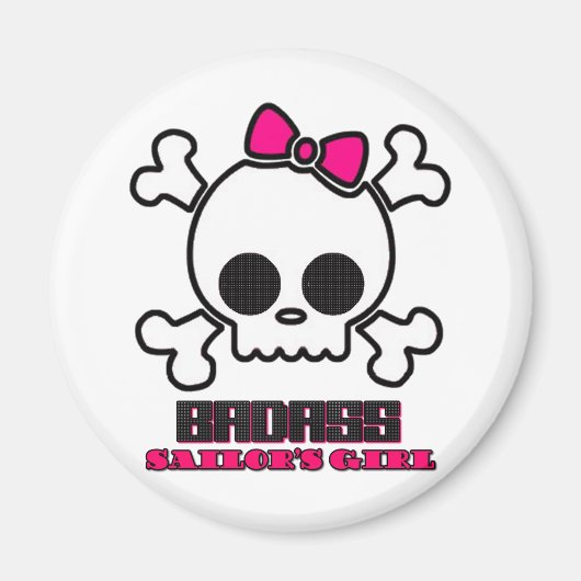 バダスセーラーズガール マグネット (正面)