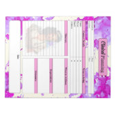 バダスナースピンナップ_臨床計画 ノートパッド (正面)