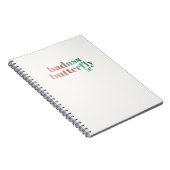 バダスバタフライノート ノートブック (右側)