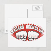 バダスブッククラブ ポストカード (正面/裏面)