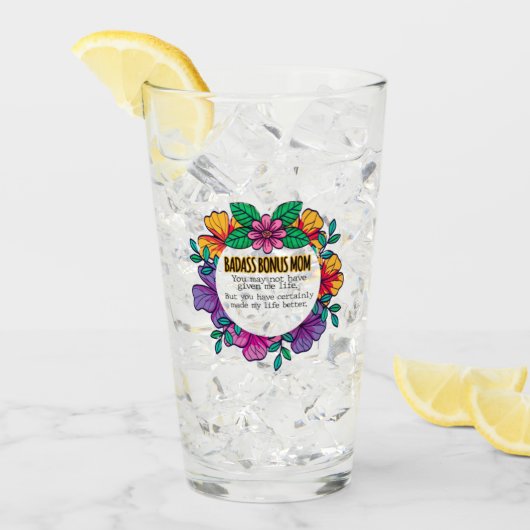 バダスボーナスマム タンブラーグラス (アイス正面)