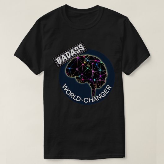 バダスワールドチェンジャー Tシャツ (デザイン正面)