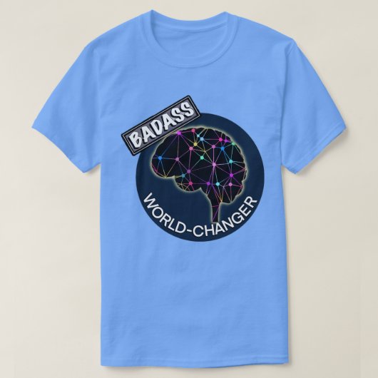 バダスワールドチェンジャー Tシャツ (デザイン正面)