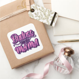 バダス独身のママ スクエアシール