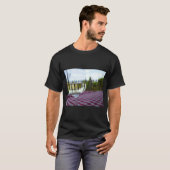 バダソニーのワインガラスビュー Tシャツ (正面フル)