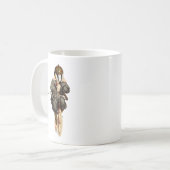 バダーオンヴィンテージ自転車 コーヒーマグカップ (正面左)