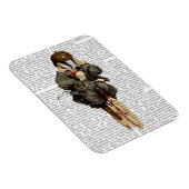 バダーオンヴィンテージ自転車 マグネット (右側)