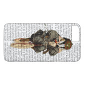 バダーオンヴィンテージ自転車 Case-Mate iPhoneケース (裏面(横))