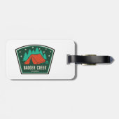 バダーガークリークウィルダネスオレゴンキャンピング ラゲッジタグ (裏面横)